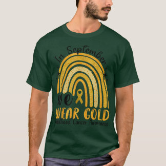 Childhood Cancer Awareness Shirts In September We 