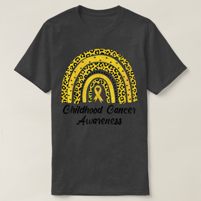 Childhood Cancer Awareness Shirts In September We  (Design Front)