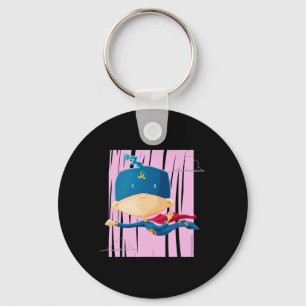 Childhood Cancer Awareness Super GA Key Ring