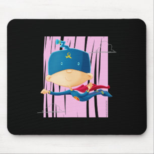 Childhood Cancer Awareness Super GA  Mouse Pad