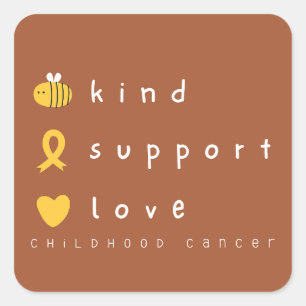 childhood cancer awareness support Stickers