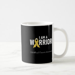 Childhood Cancer Awareness Survivor Ribbon Men Wom Coffee Mug