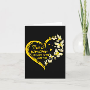 Childhood Cancer Awareness Warrior_ I&#39;m A Surv Card