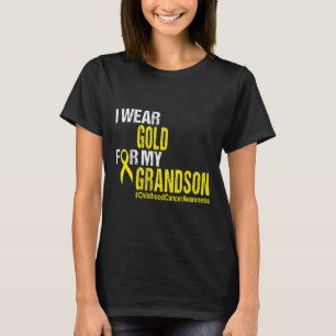 Childhood Cancer Awareness Yellow Ribbon For Gran T-Shirt