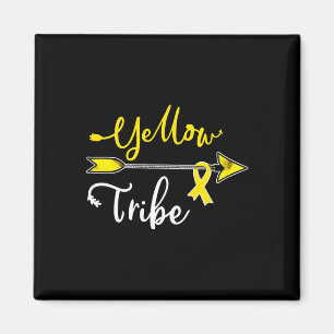 Childhood Cancer Awareness Yellow Ribbon Sarcoma B Magnet