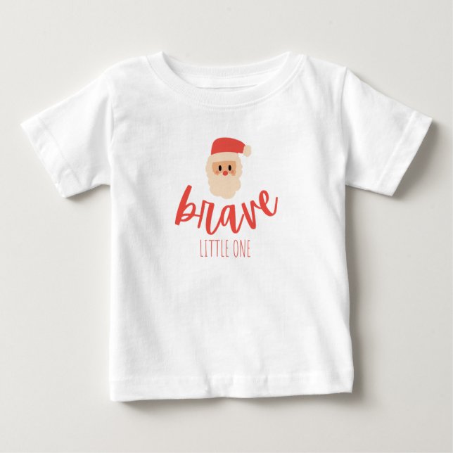 childhood cancer. brave. Christmas Baby T-Shirt  (Front)