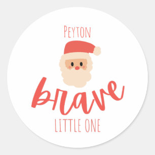 childhood cancer Christmas Custom Stickers Labels