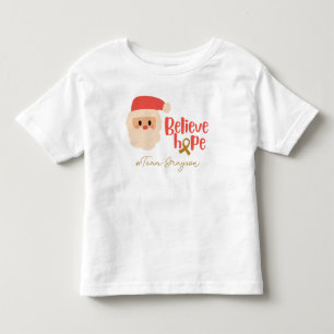 childhood cancer Christmas Custom Toddler T-Shirt