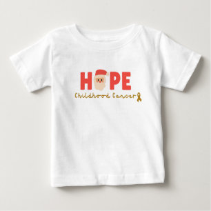 childhood cancer Christmas santa Baby T-Shirt