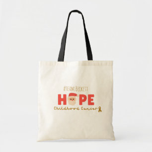 childhood cancer Custom Christmas Totes Bags hope