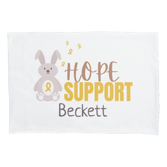 childhood cancer Custom hope Pillowcase (Front)