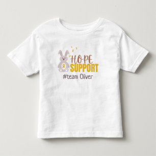 childhood cancer. Custom #team name Toddler Shirt