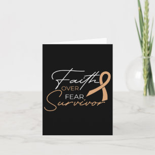Childhood Cancer Fight Cancer Ribbon 1 Card