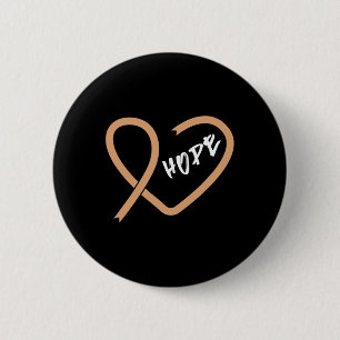 Childhood Cancer Fight Cancer Ribbon 3 6 Cm Round Badge