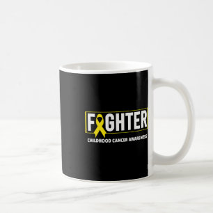 Childhood Cancer - Fighter Childhood Cancer Awaren Coffee Mug