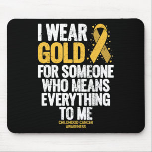 Childhood Cancer for Family Childhood Cancer Awar Mouse Pad