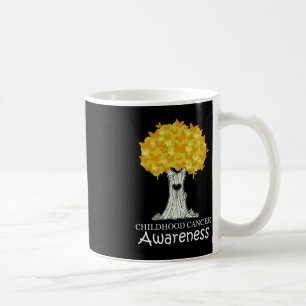 Childhood Cancer Gold Ribbon Awareness Month Coffee Mug