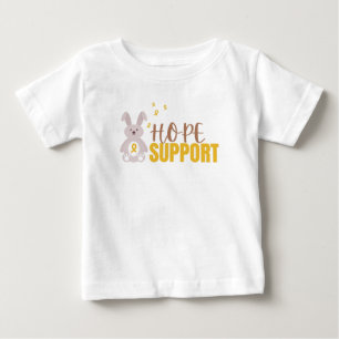 childhood cancer. hope support Baby T-Shirt