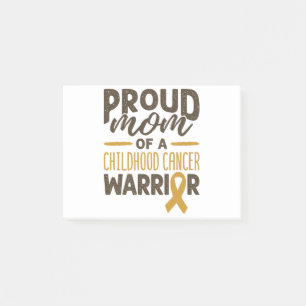 Childhood Cancer Mum Mother Proud Mum Post-it Notes
