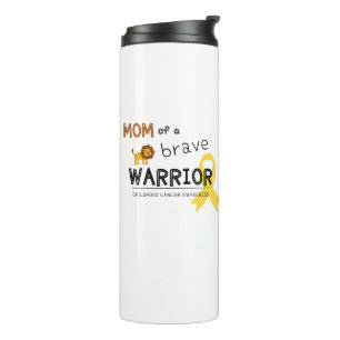 childhood cancer. Mum of warrior. Thermal Tumbler