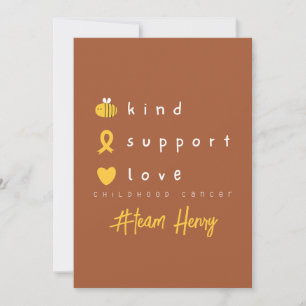 childhood cancer personalised Announcement