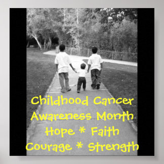 Childhood Cancer.. Poster