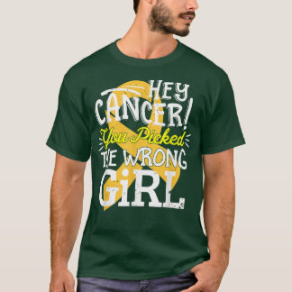 Childhood Cancer Shirt Awareness Survivor Wrong Ki