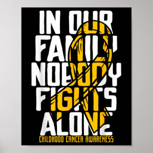 Childhood Cancer Support Family Childhood Cancer A Poster