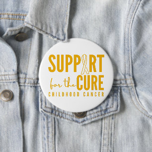 childhood cancer support for the cure Button