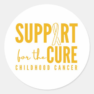 childhood cancer support for the cure Stickers
