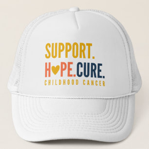 childhood cancer support hope cure Hat