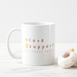 childhood cancer support love Mugs modern
