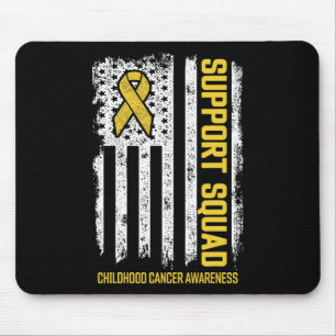 Childhood Cancer Support Squad Childhood Cancer Aw Mouse Pad
