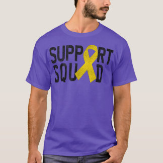 Childhood Cancer Support Squad Childhood Cancer Aw T-Shirt