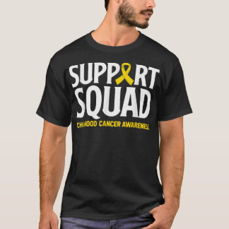 Childhood Cancer Support Squad Childhood Cancer Aw T-Shirt