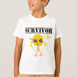 Childhood Cancer Survivor Chick T-Shirt