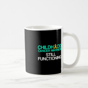 Childhood Cancer Survivor Support Warrior 1 Coffee Mug