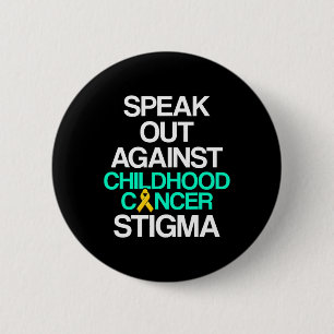 Childhood Cancer Survivor Support Warrior 6 Cm Round Badge