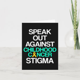 Childhood Cancer Survivor Support Warrior Card