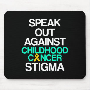 Childhood Cancer Survivor Support Warrior Mouse Pad