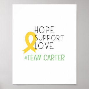 childhood cancer. #team Name custom Prints Posters