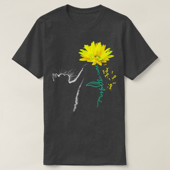 Childhood cancer tshirt, Childhood cancer tshirt f (Design Front)