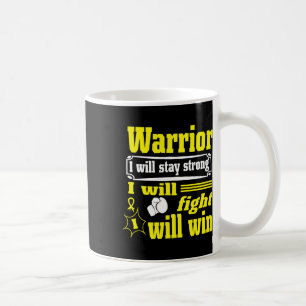 Childhood Cancer Warrior Coffee Mug
