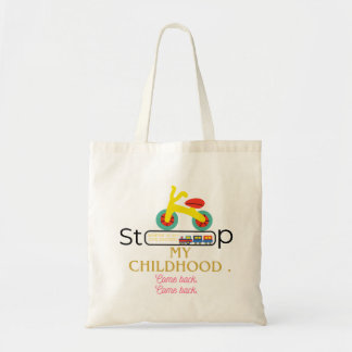 Childhood come back tote bag