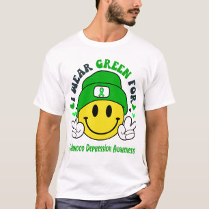 Childhood Depression Awareness Ribbon Support Gift T-Shirt