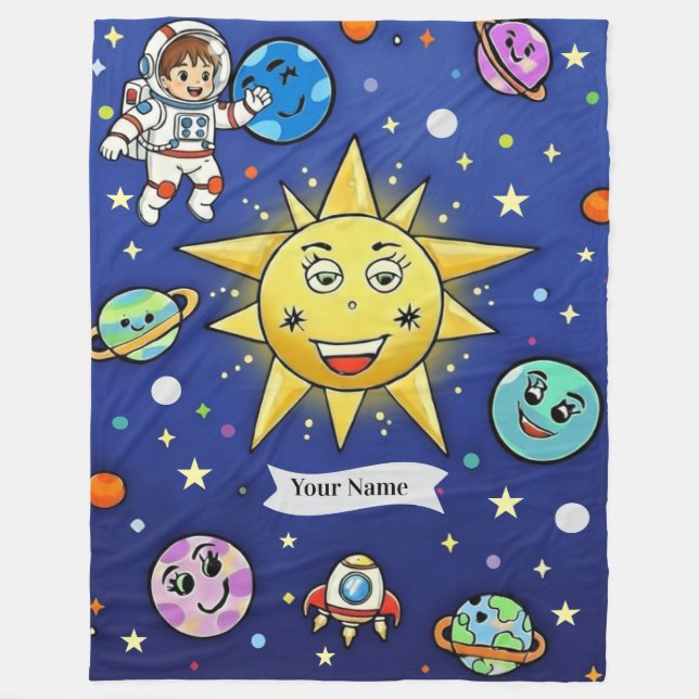 Childhood Dreams Fleece Blanket, Large 60 x 80 Blanket (Front)