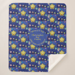  Childhood Dreams Sherpa Blanket, Medium 50 X 60 Blanket