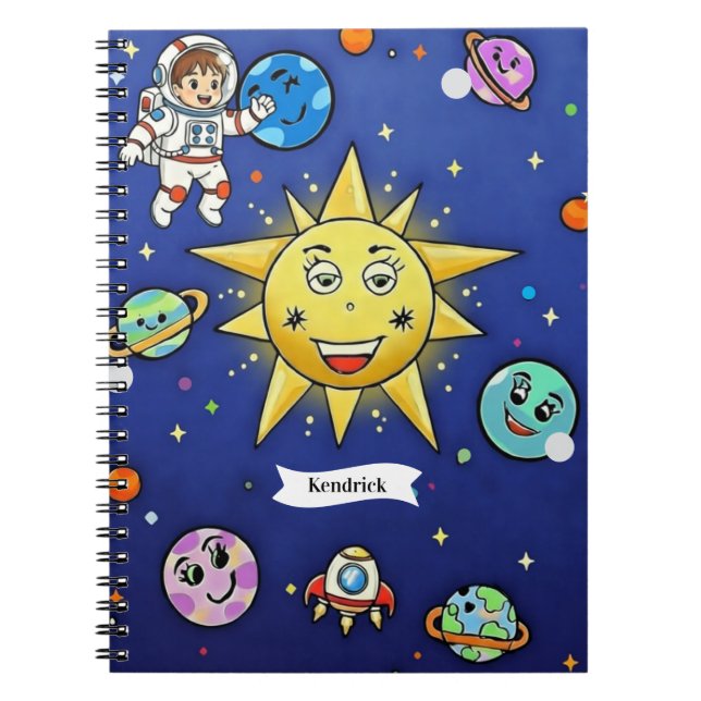 Childhood Dreams Spiral Notebook (Front)