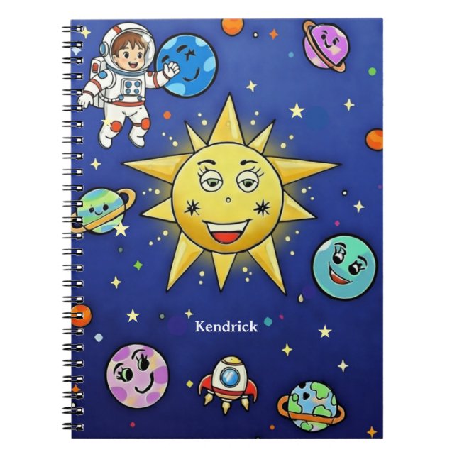 Childhood Dreams Spiral Notebook (Front)