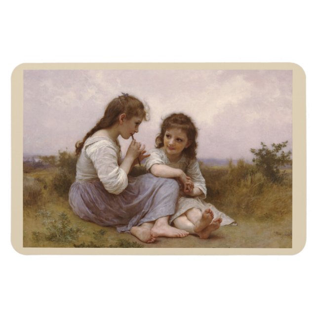 Childhood Idyll by Bouguereau Magnet (Horizontal)